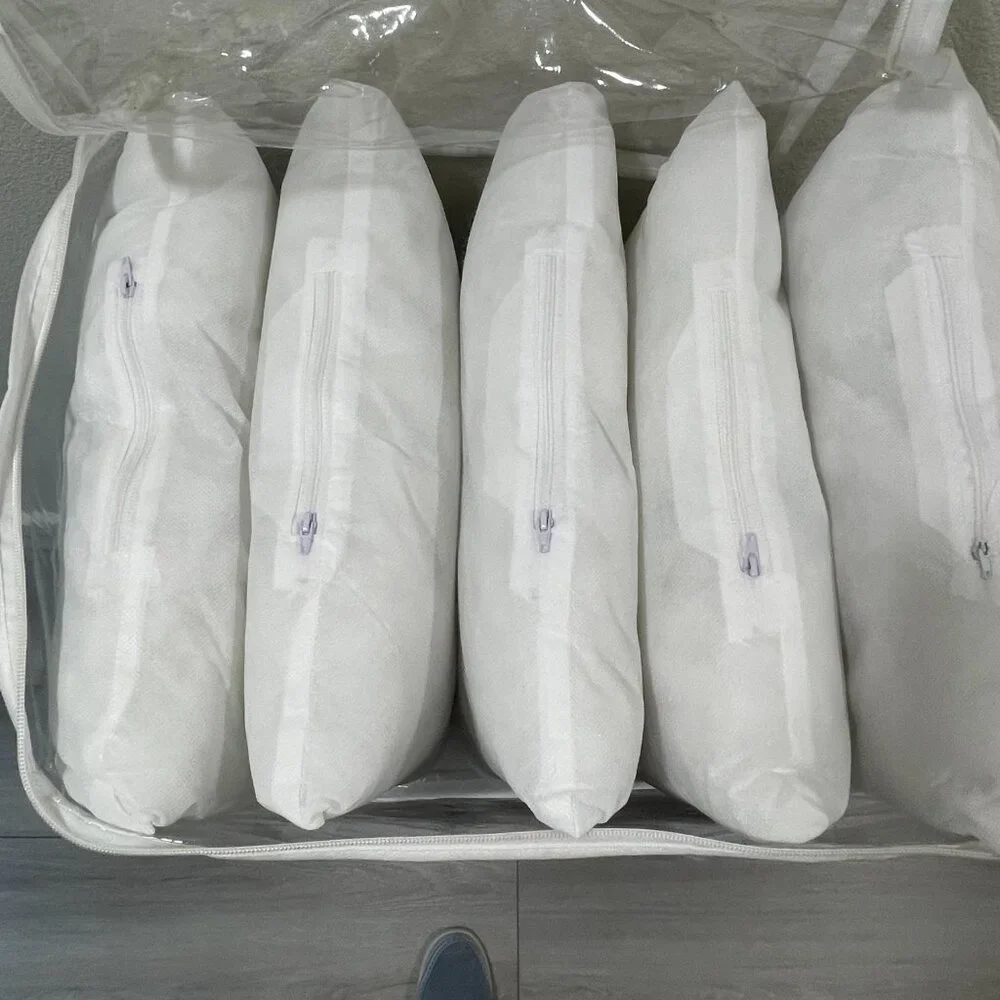 FAIRFIELD (Joann) Set of 5 Poly-Fil Pillow Forms Inserts White 16X16